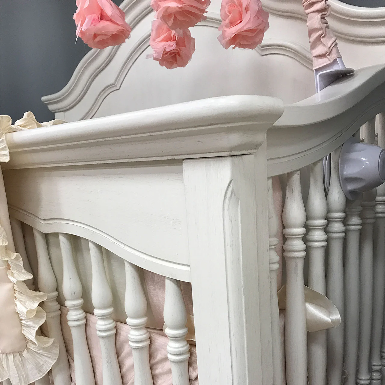 Stella Baby and Child Athena Collection Convertible Crib in Belgium Cream - Image 5