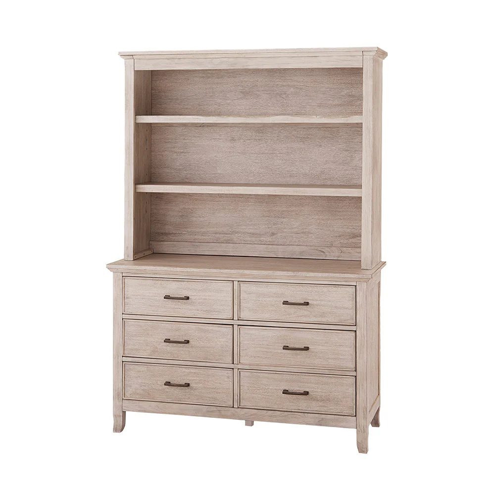 Stella Baby Remi Hutch/Bookcase in Sugarcoat - Image 4