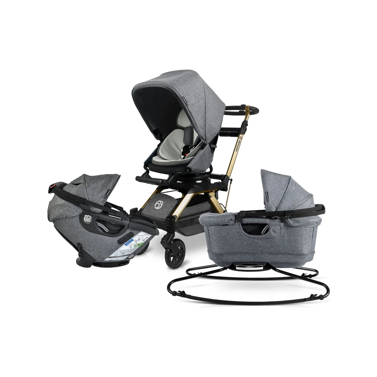 Orbit Baby Stroll, Lounge & Ride Travel System - Image 240