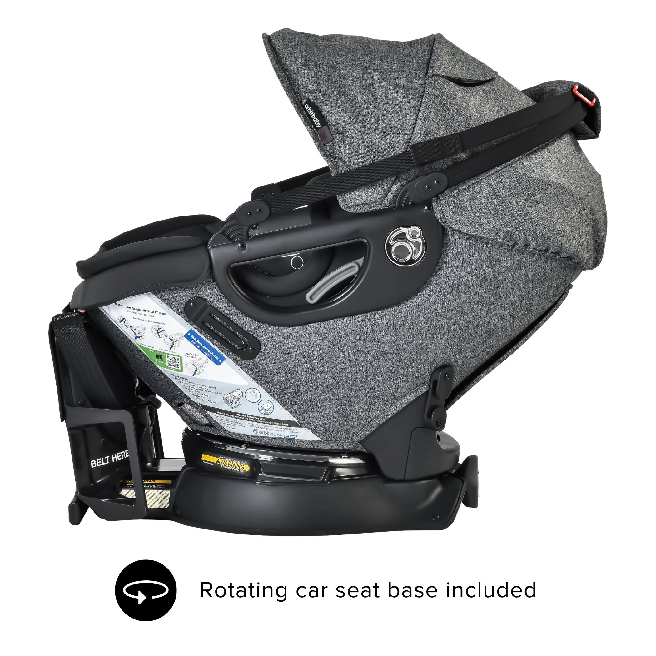 Orbit Baby Stroll, Lounge & Ride Travel System - Image 38
