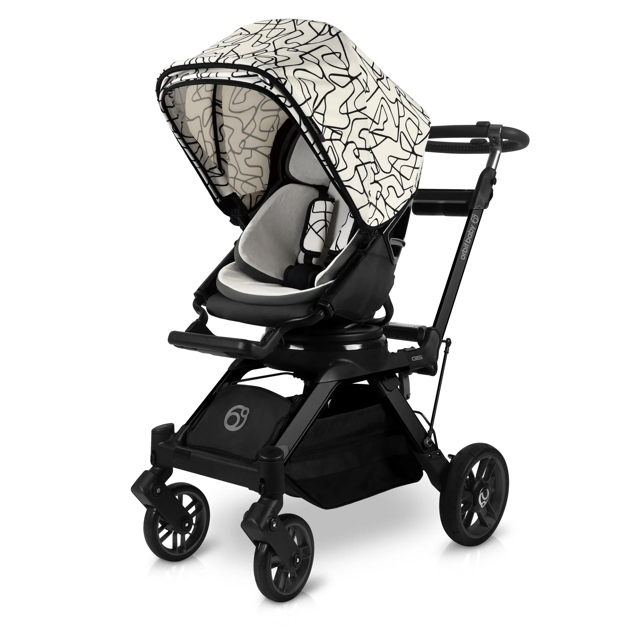 Orbit Baby Stroller Canopy in Squiggle - Image 2