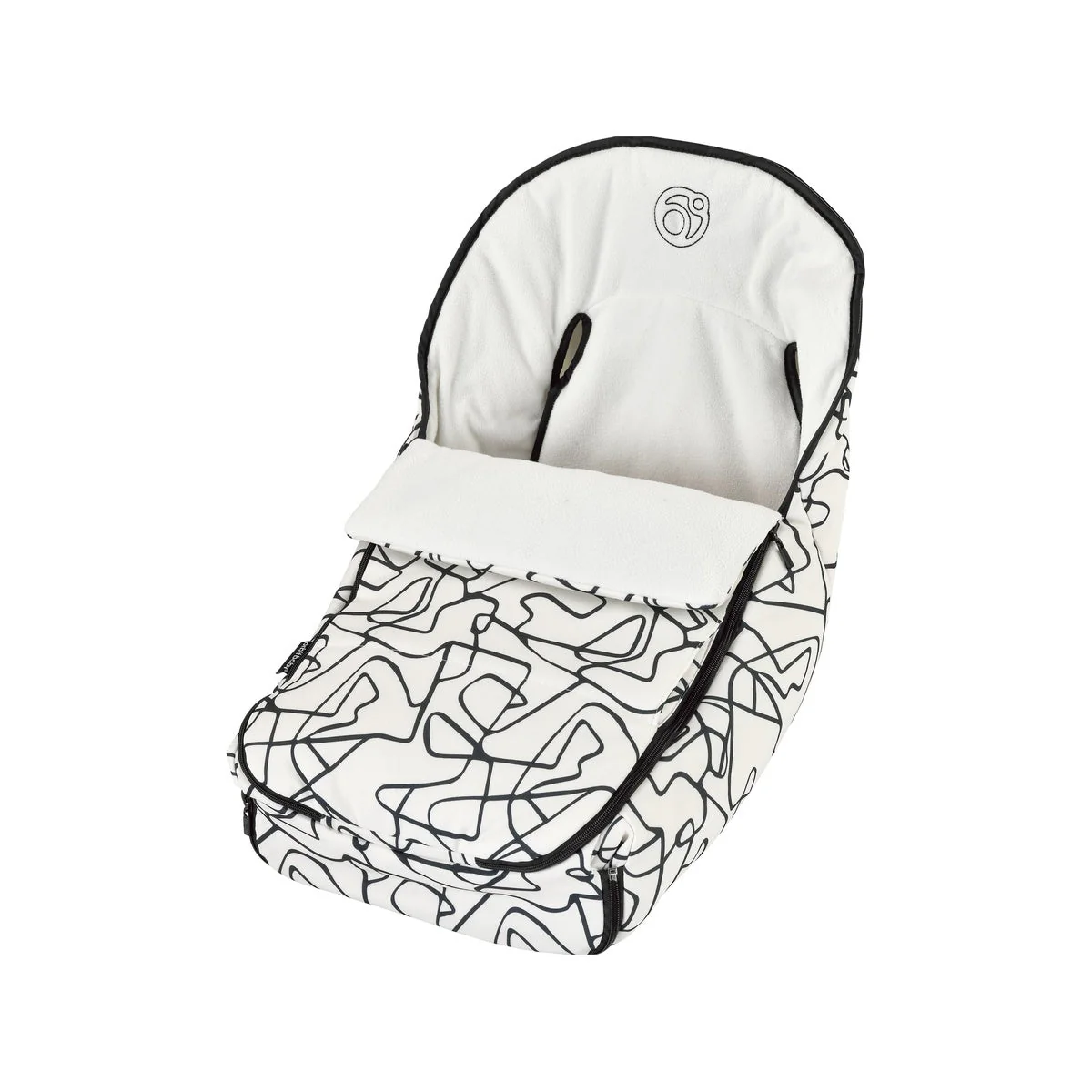 Orbit Baby Stroller Footmuff in Squiggle - Image 4