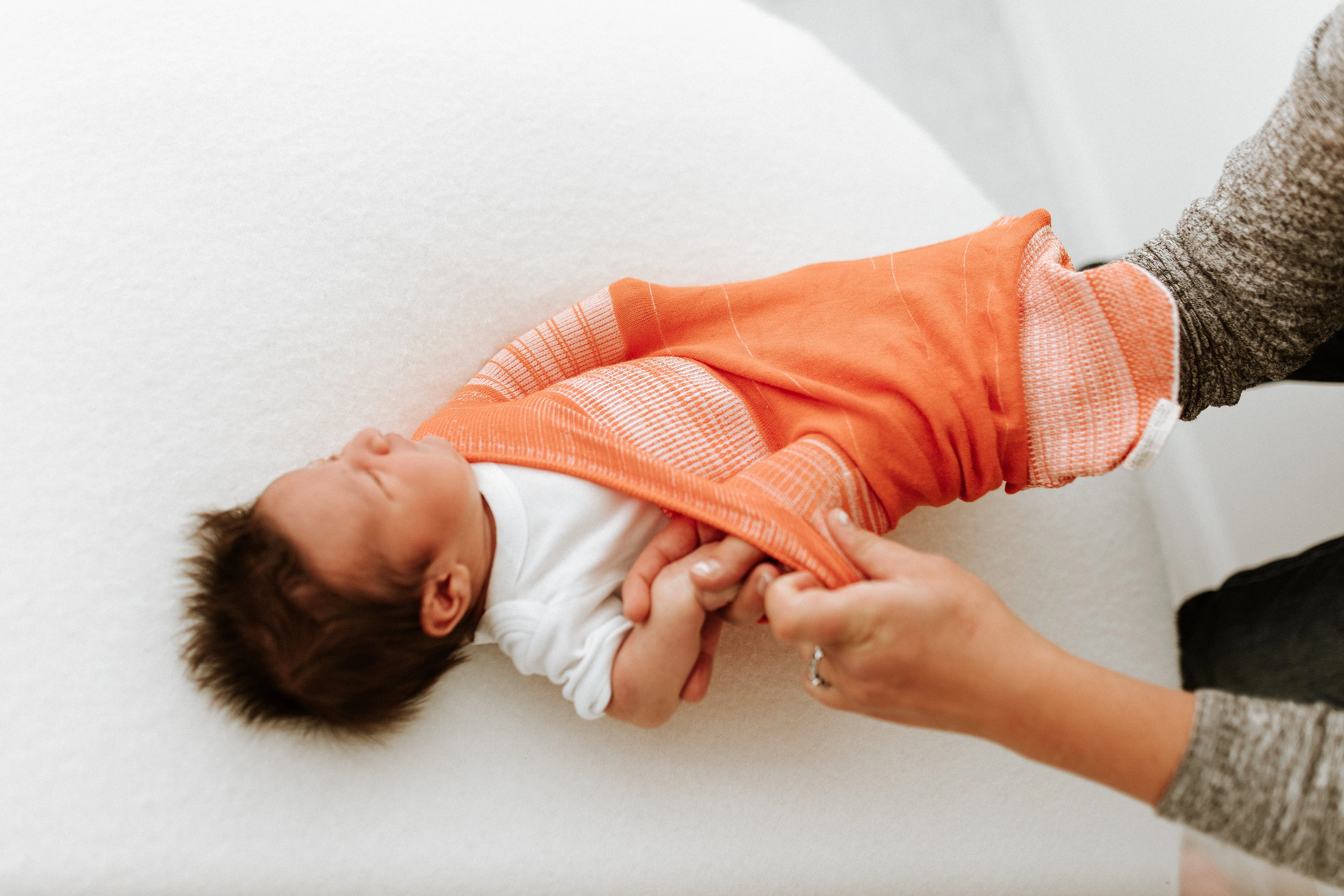Swaddelini Orange Swaddle Sleep Sack - Image 2