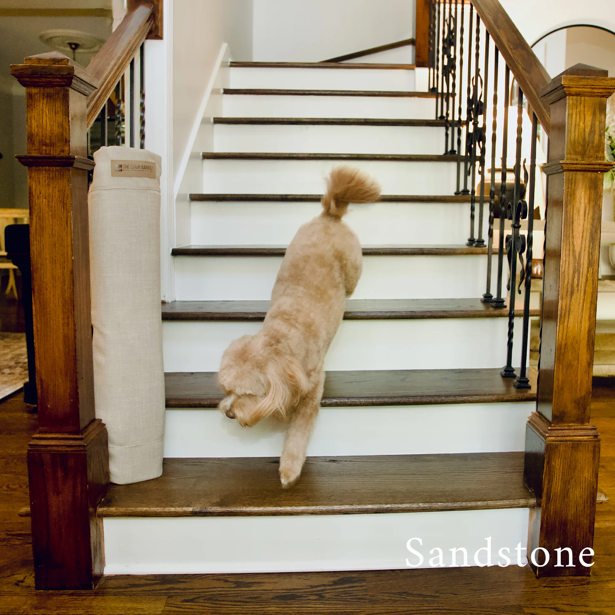 The Stair Barrier Banister-to-Banister (BB) Fabric Safety Gate - Image 11