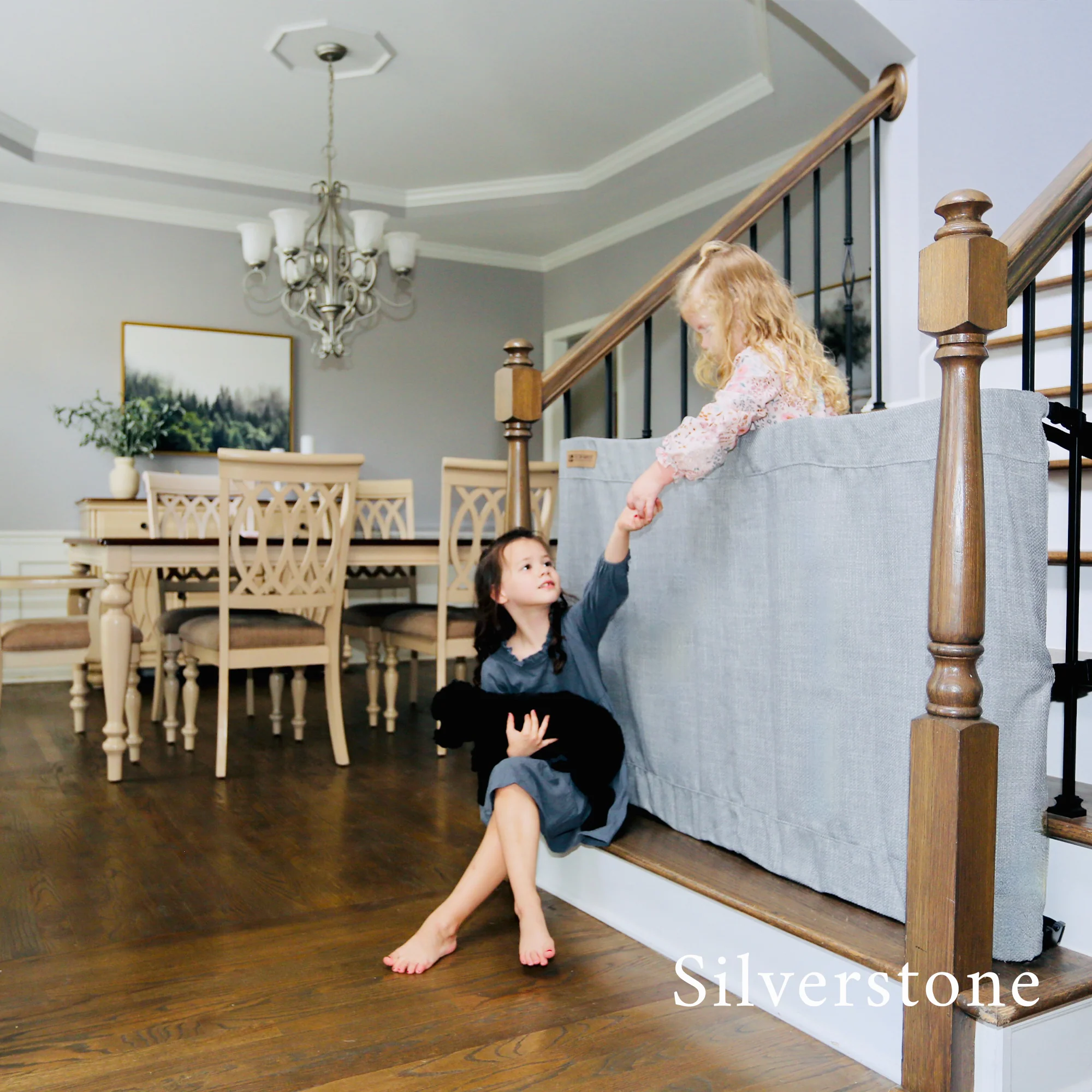 The Stair Barrier Banister-to-Banister (BB) Fabric Safety Gate - Image 8