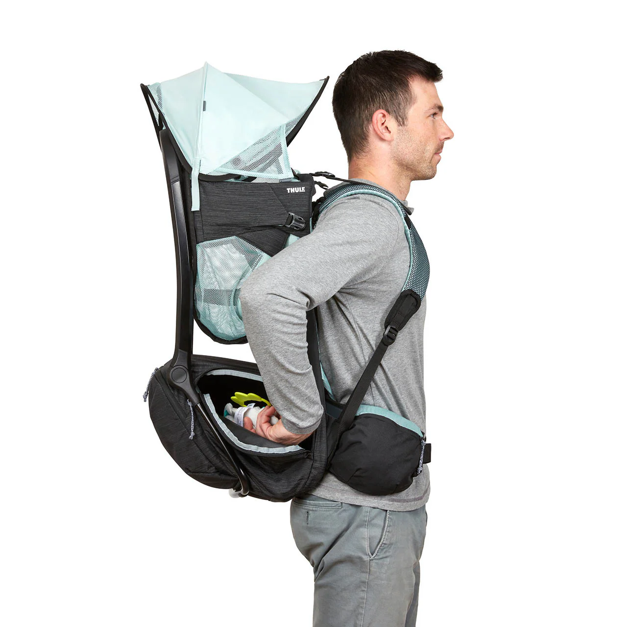 Thule Sapling Baby Backpack Black - Image 5