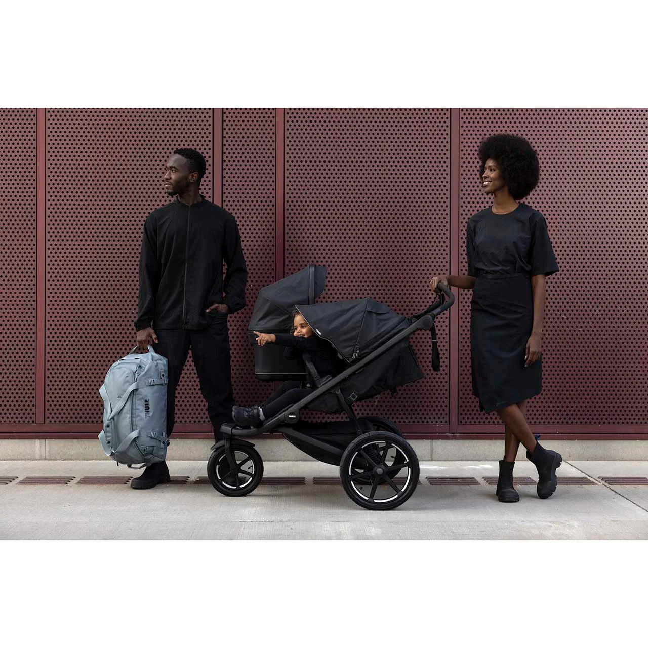 Thule Urban Glide 3 Double Stroller - Black - Image 8