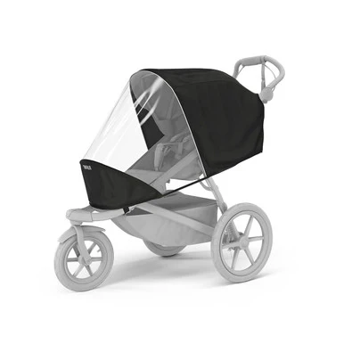 Thule Urban Glide Rain Cover Single Stroller Black - Image 2