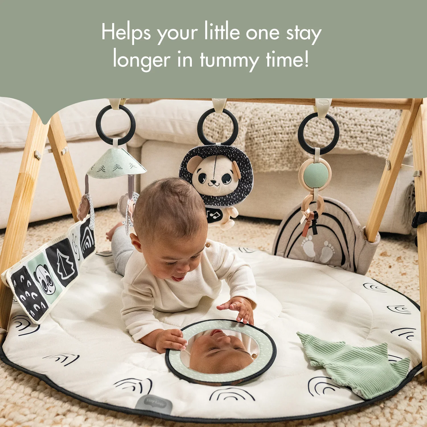 Tiny Love Black & White Décor Luxe Developmental Gymini - Image 5