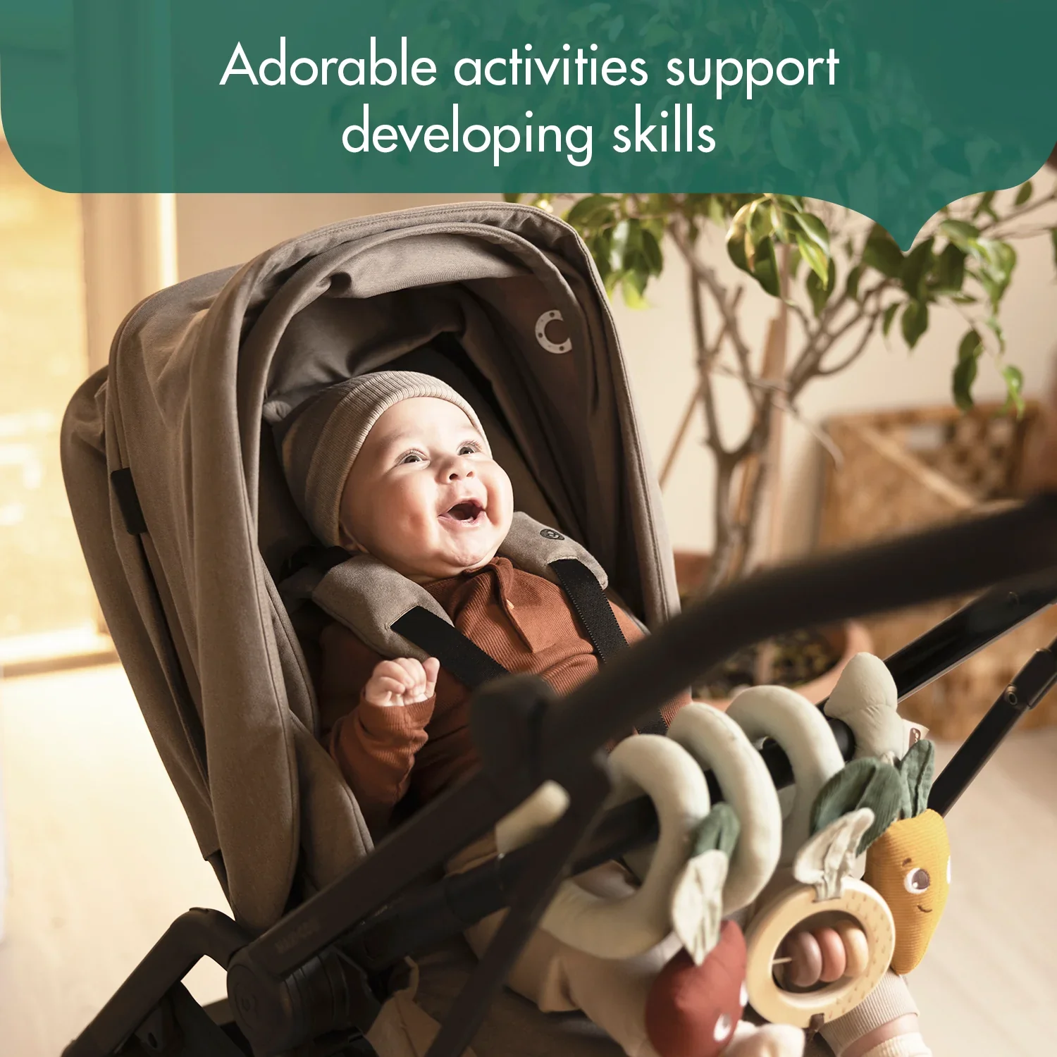 Tiny Love Garden of Adventures Spiral Stroller Activity Toy - Image 4
