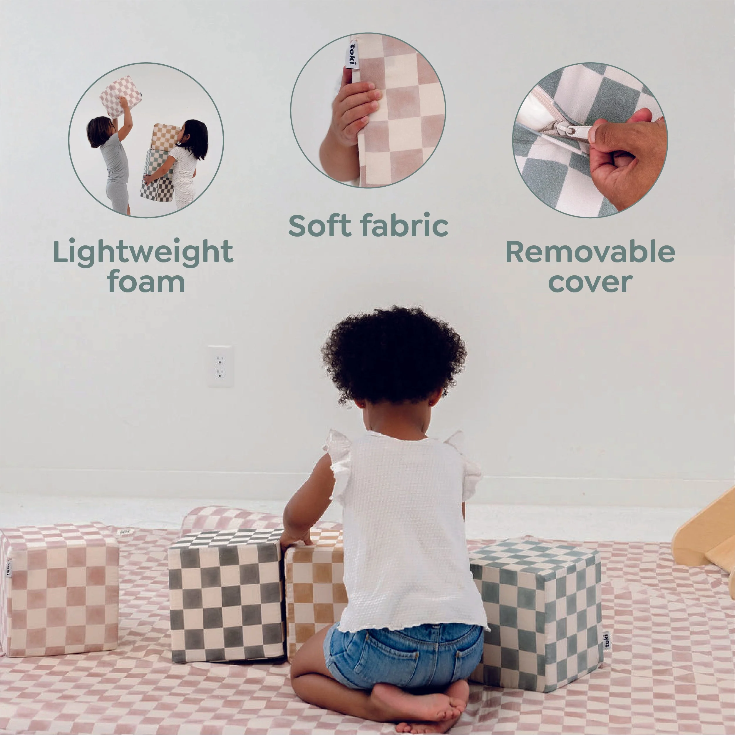 Toki Kids Playful Posies Play Cube - Image 6
