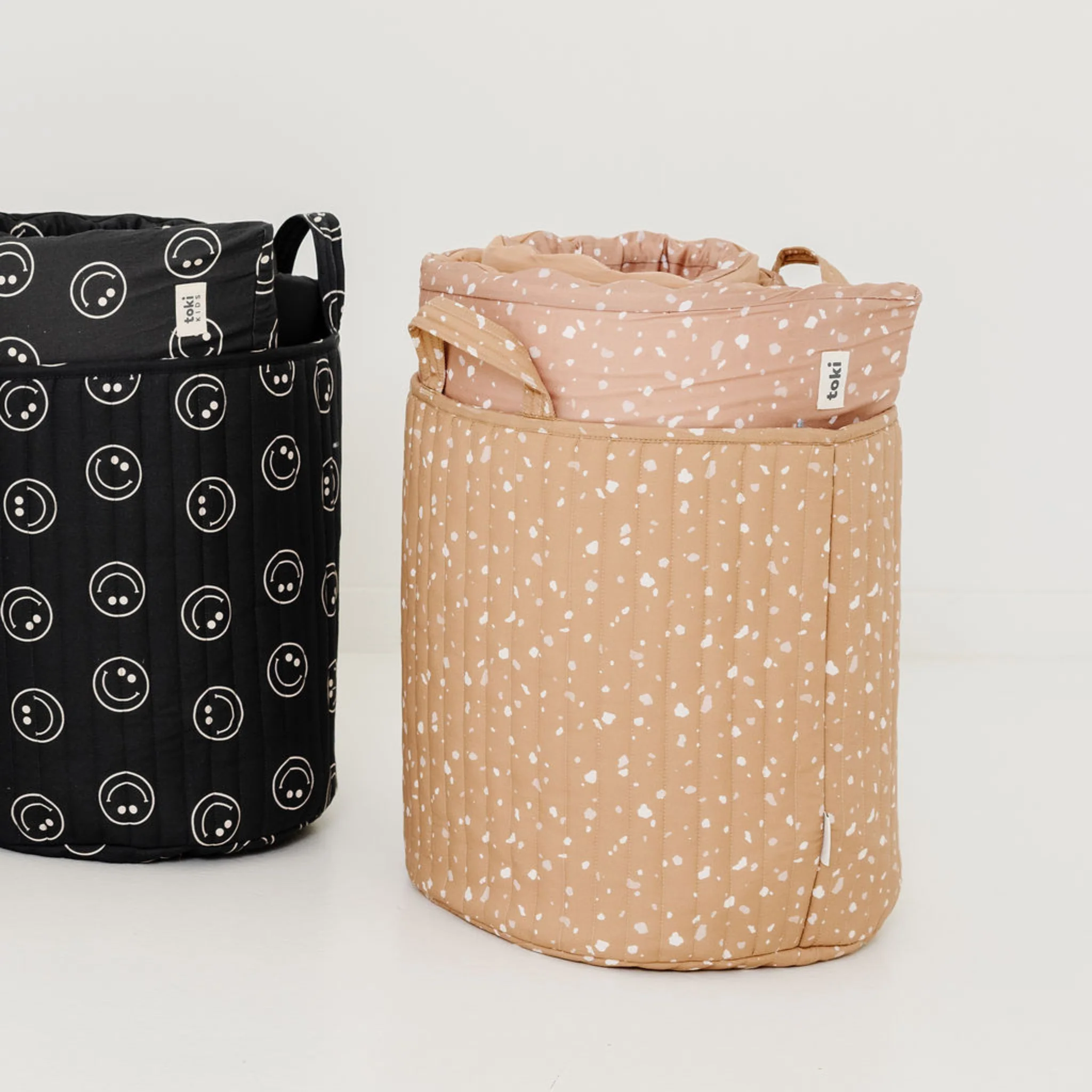 Toki Kids Terrazzo Clay Storage Basket - Image 2