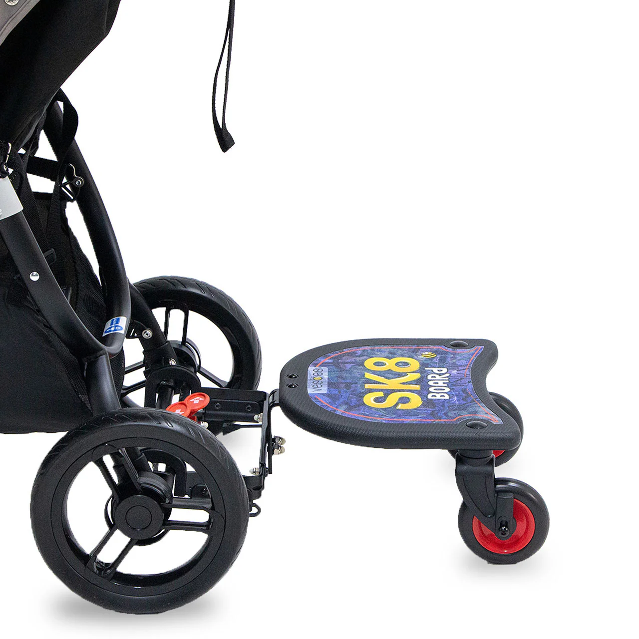 Valco Sk8 BOARD Ride Ons in Black - Image 4