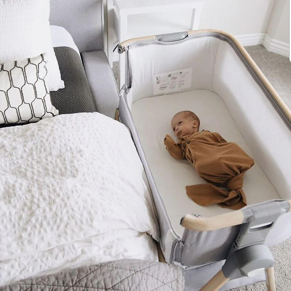 Venice Child Bamboo Bassinet Sheets - 2 pack in Off White - Image 3