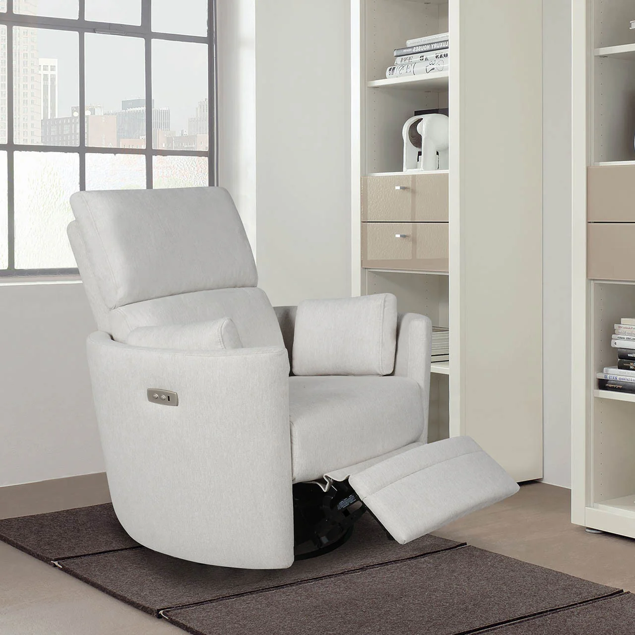 Westwood Compass Recliner Chair in Frost - Image 5