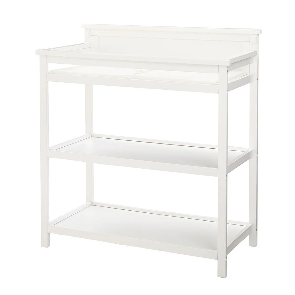 Westwood Emery Changer With Shelves/Pad In White