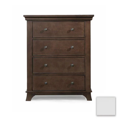 Westwood Kensington Collection 4 Drawer Dresser in White - Image 2