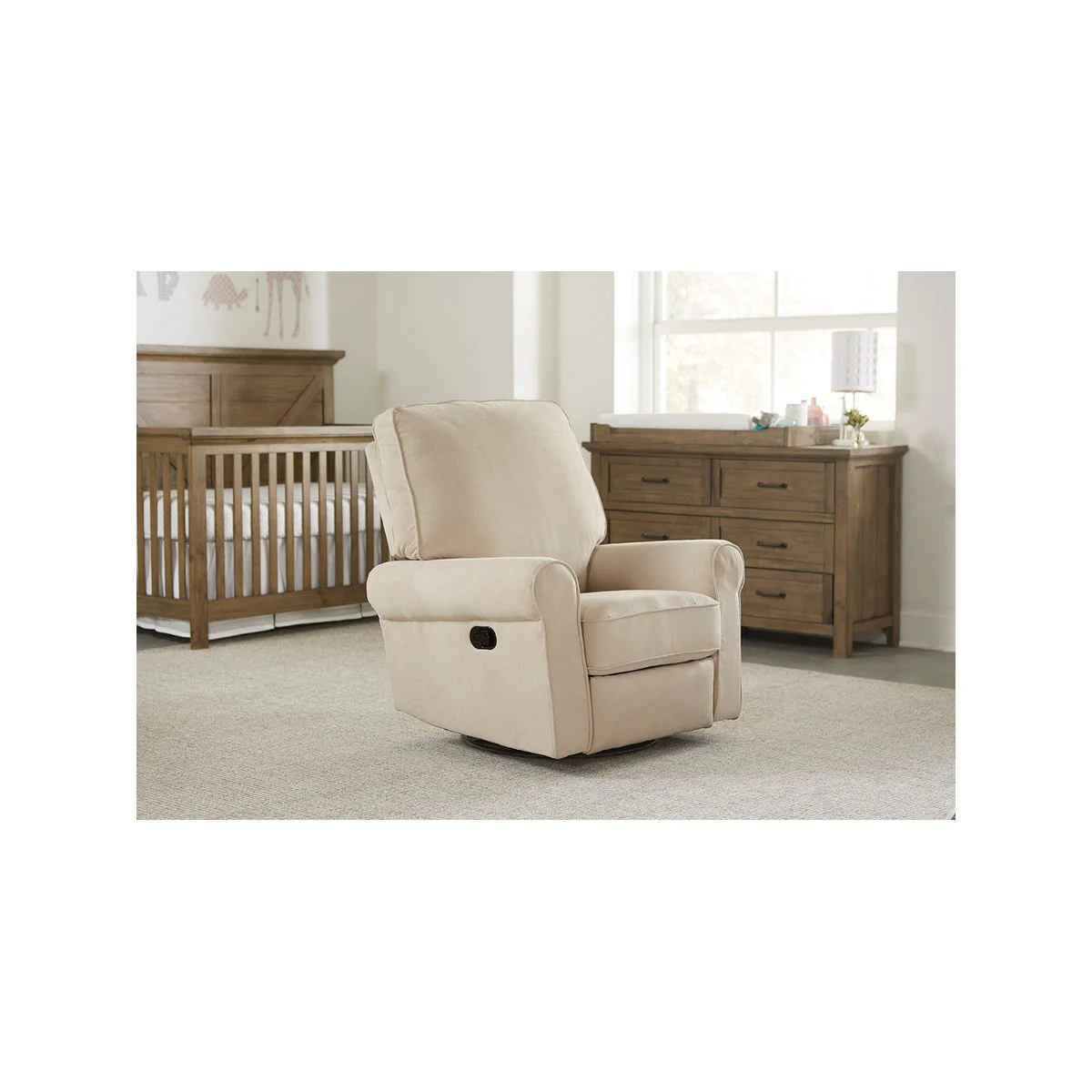 Westwood Savannah Manual Glider in Ivory - Image 5