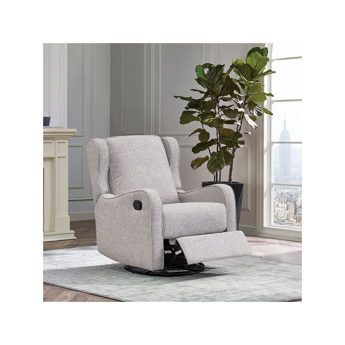 Westwood Skylar Glider - Swivel, Glider, and Recliner in Fawn - Image 6