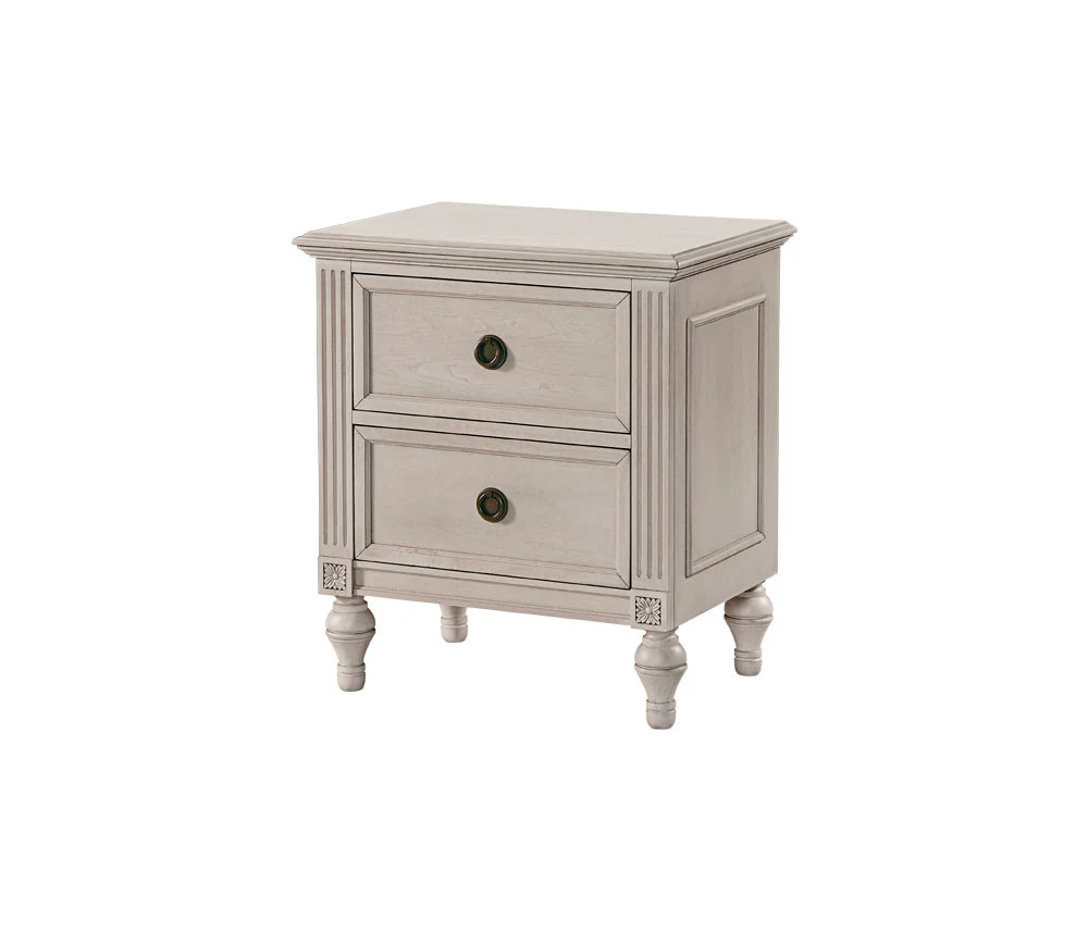 Westwood Viola 2 Drawer Nightstand in Lace
