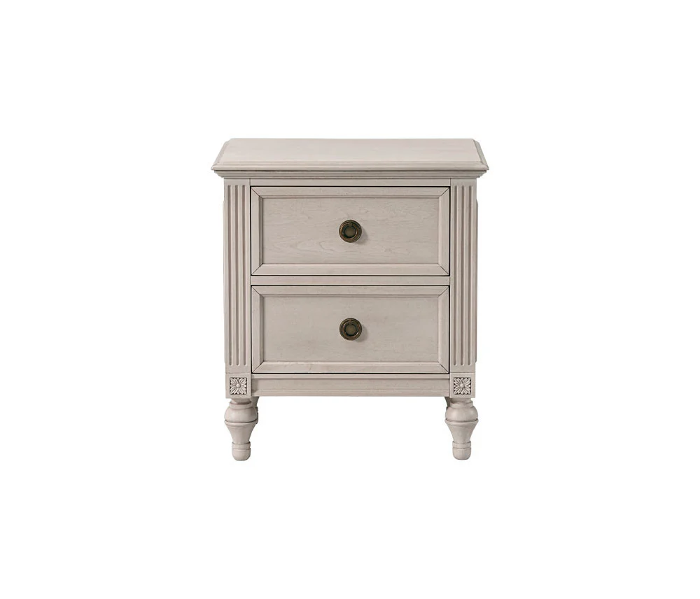 Westwood Viola 2 Drawer Nightstand in Lace - Image 3