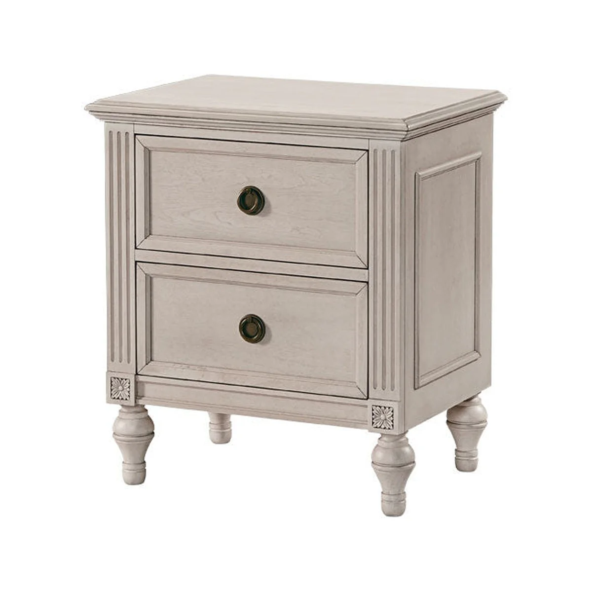 Westwood Viola 2 Drawer Nightstand in Lace - Image 4