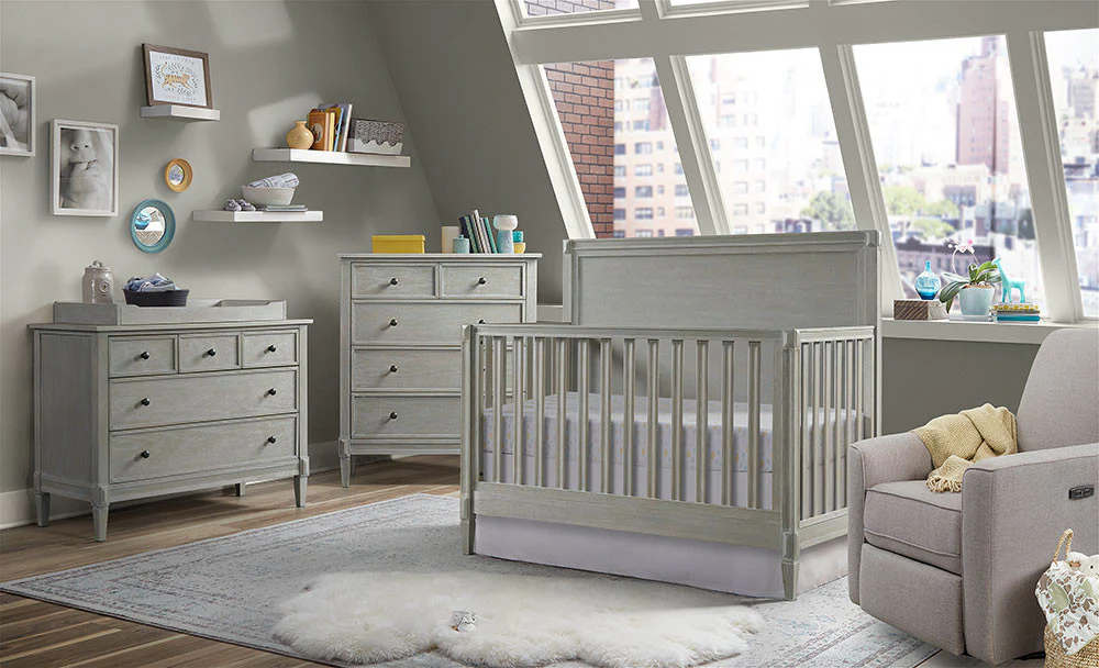 Westwood Vivian Collection Convertible Crib in Dawn - Image 5