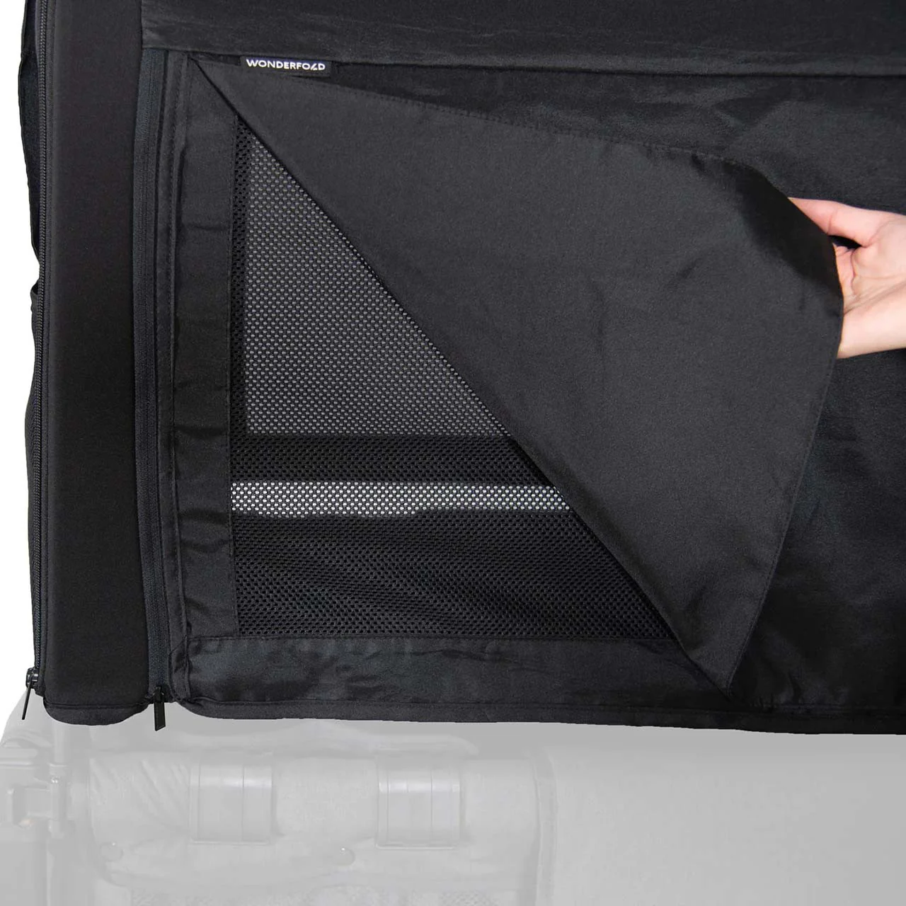 WonderFold Flex Canopy For W2 Elite & Luxe in Black - Image 3